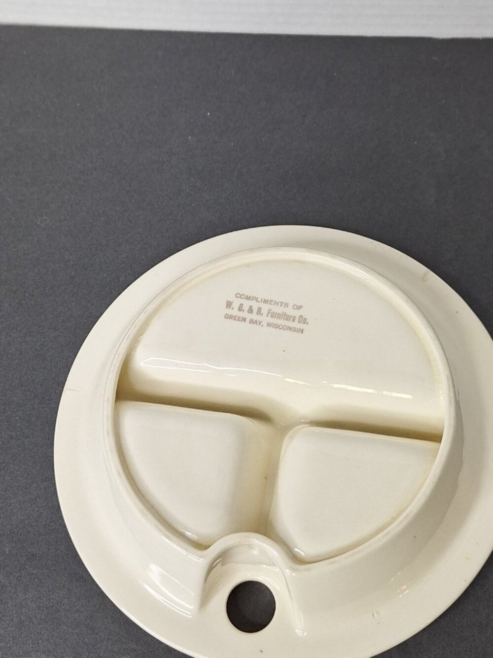 Vintage  Baby Food Warming Bowl Divided Dish - Picture 10 of 12